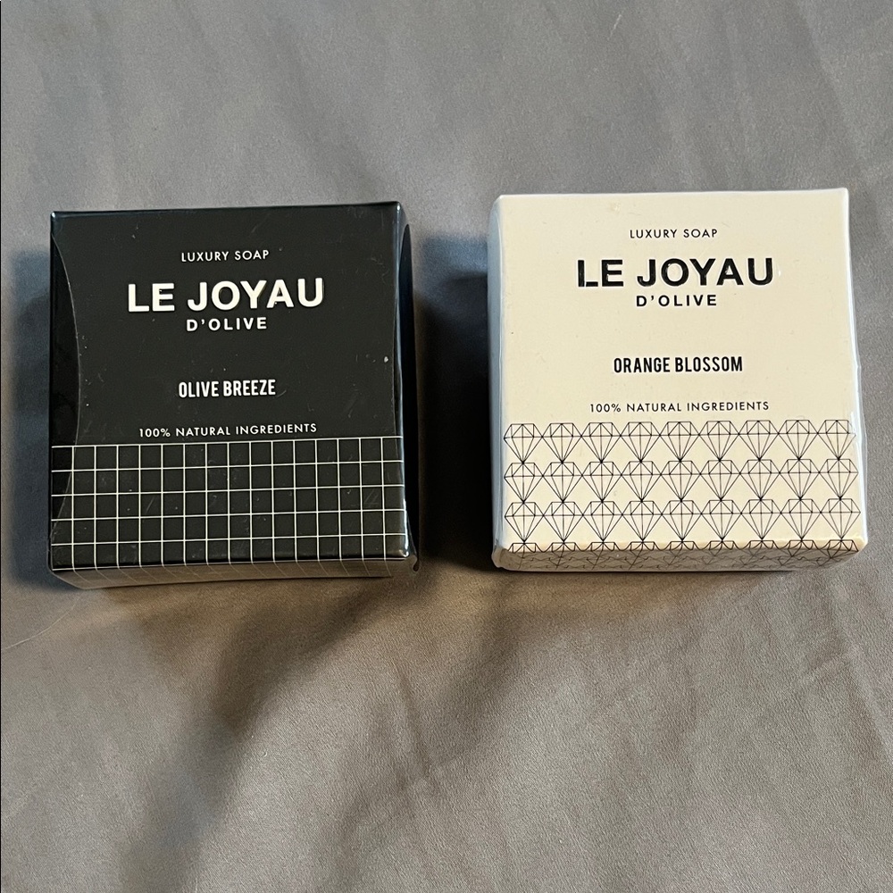 Luxury Soap - Olive Breeze and Orange Blossom Two Pack